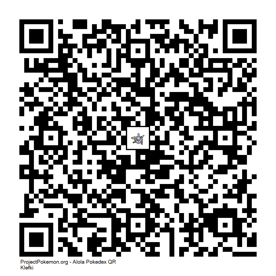 Cdigo QR de Klefki